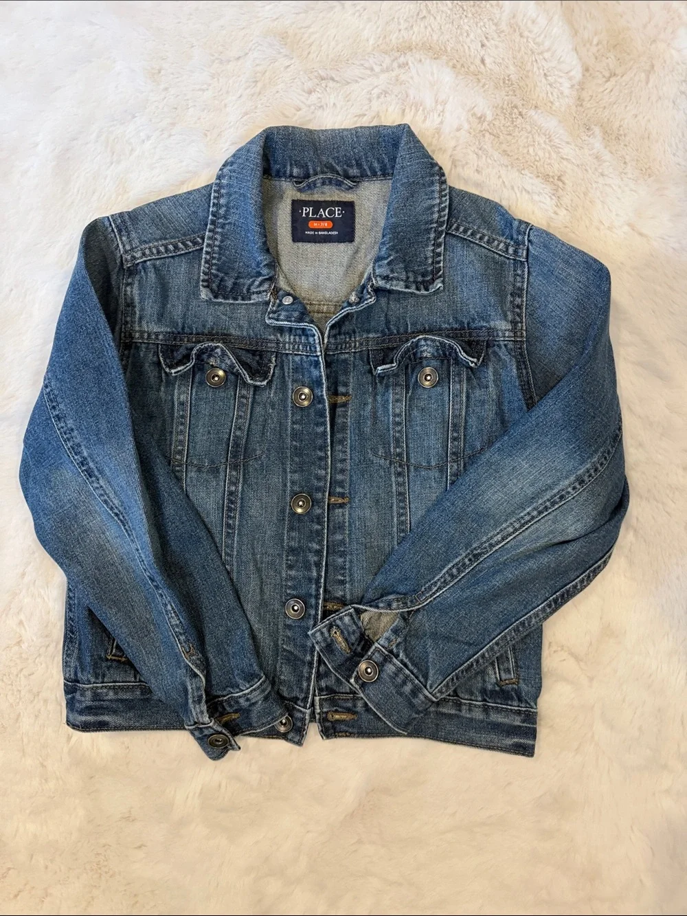 The Children's Place Classic Medium Blue Denim Jacket